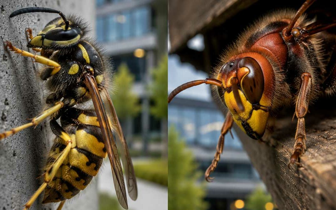 Wespe vs. Hornisse: Wer ist gefährlicher und was ist erlaubt?