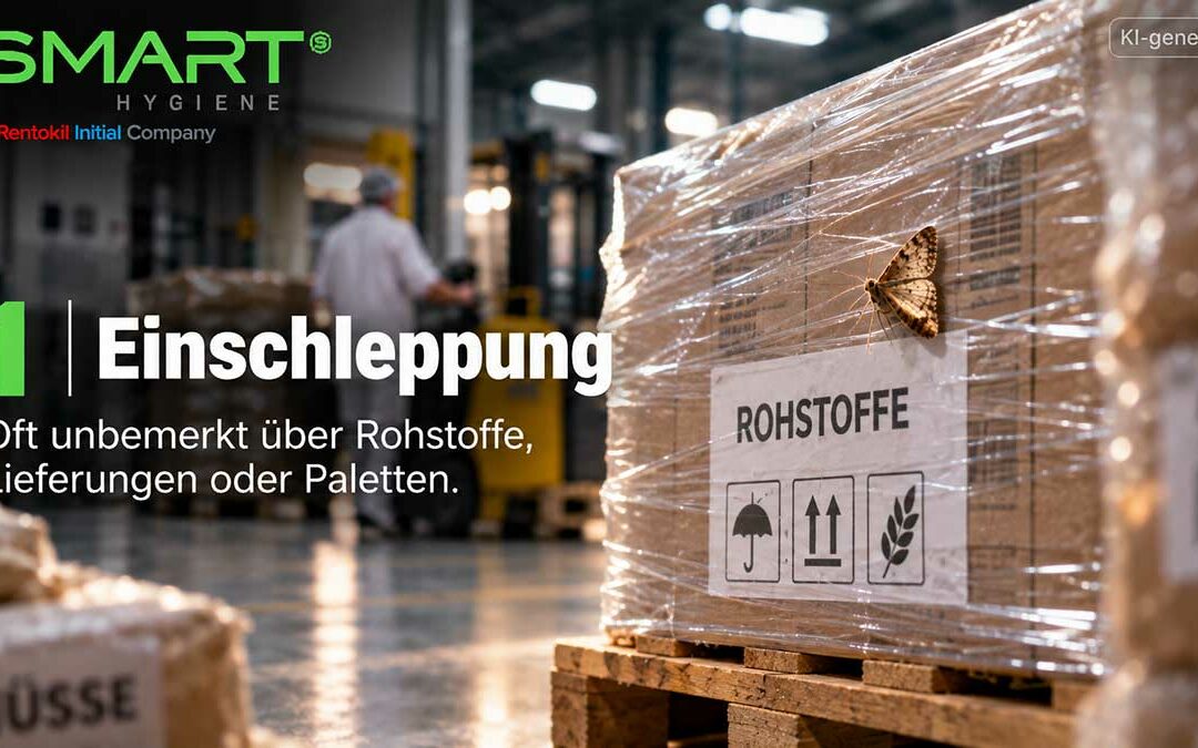 Lebensmittelmotten bekämpfen: Erkennen, Gefahren und Prävention